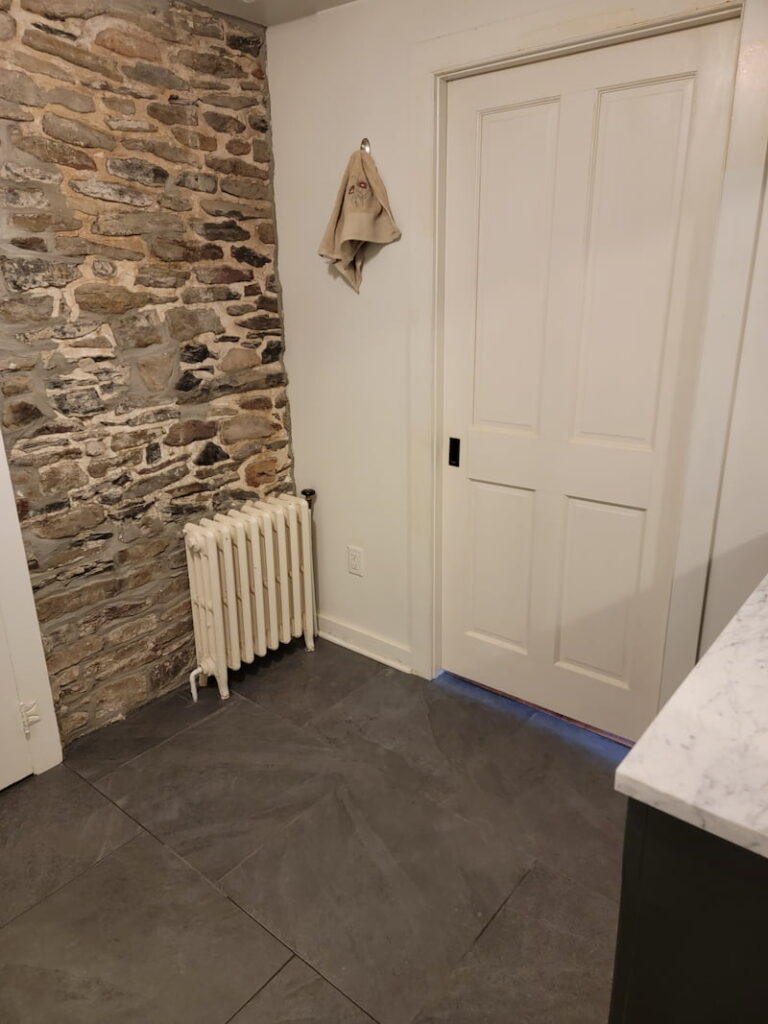 Large Format Slate Floor Tiles in Pipersville