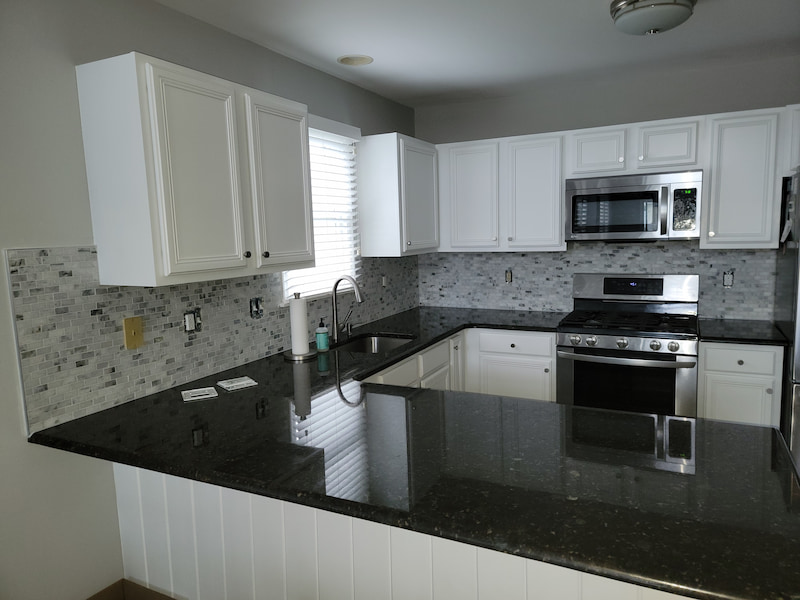 New Kitchen Backsplash at the Jersey Shore